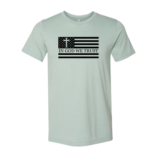 American Flag In God We Trust Shirt