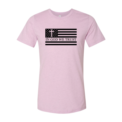 American Flag In God We Trust Shirt