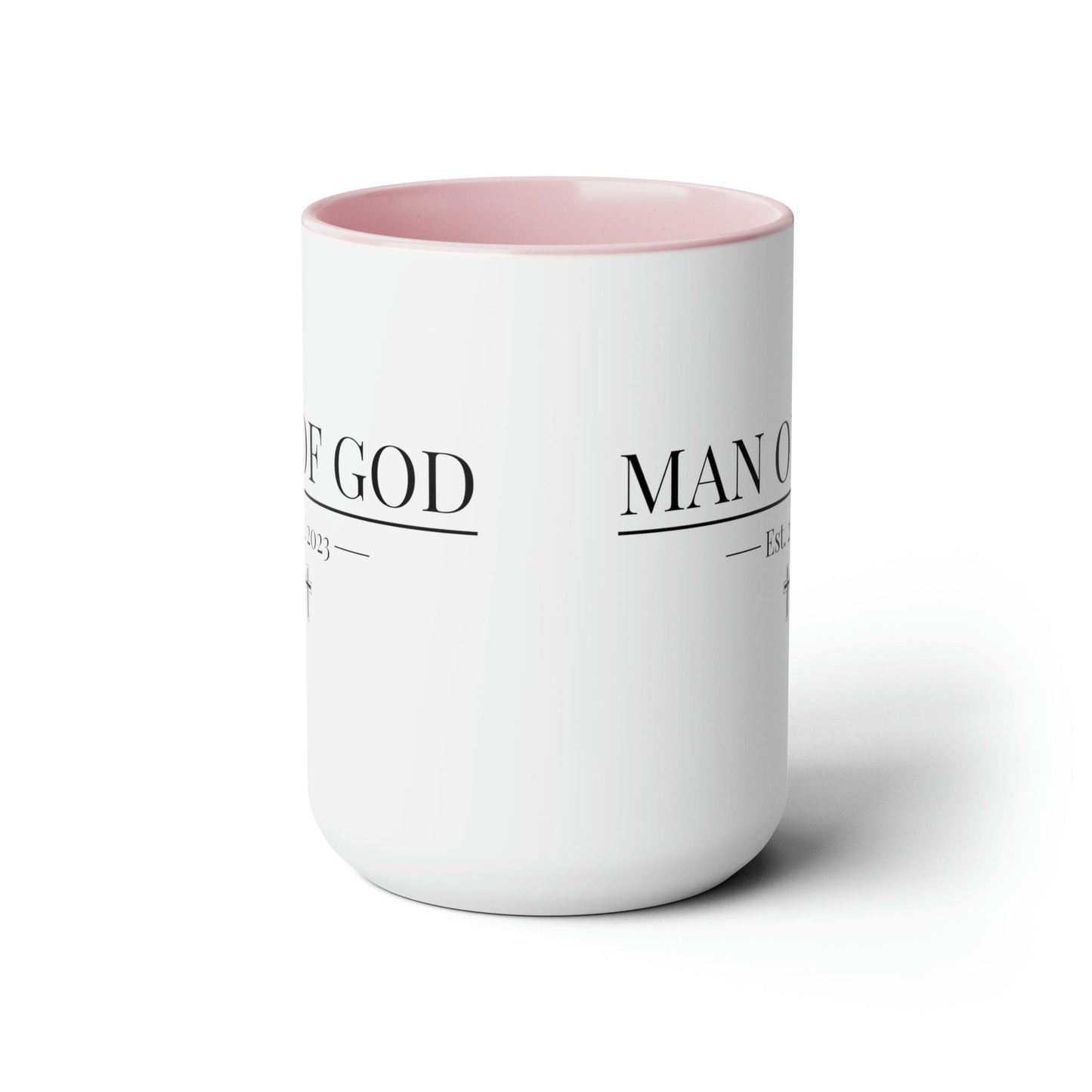 Accent Ceramic Coffee Mug 15oz - Say It Soul, Man Of God T-shirt,