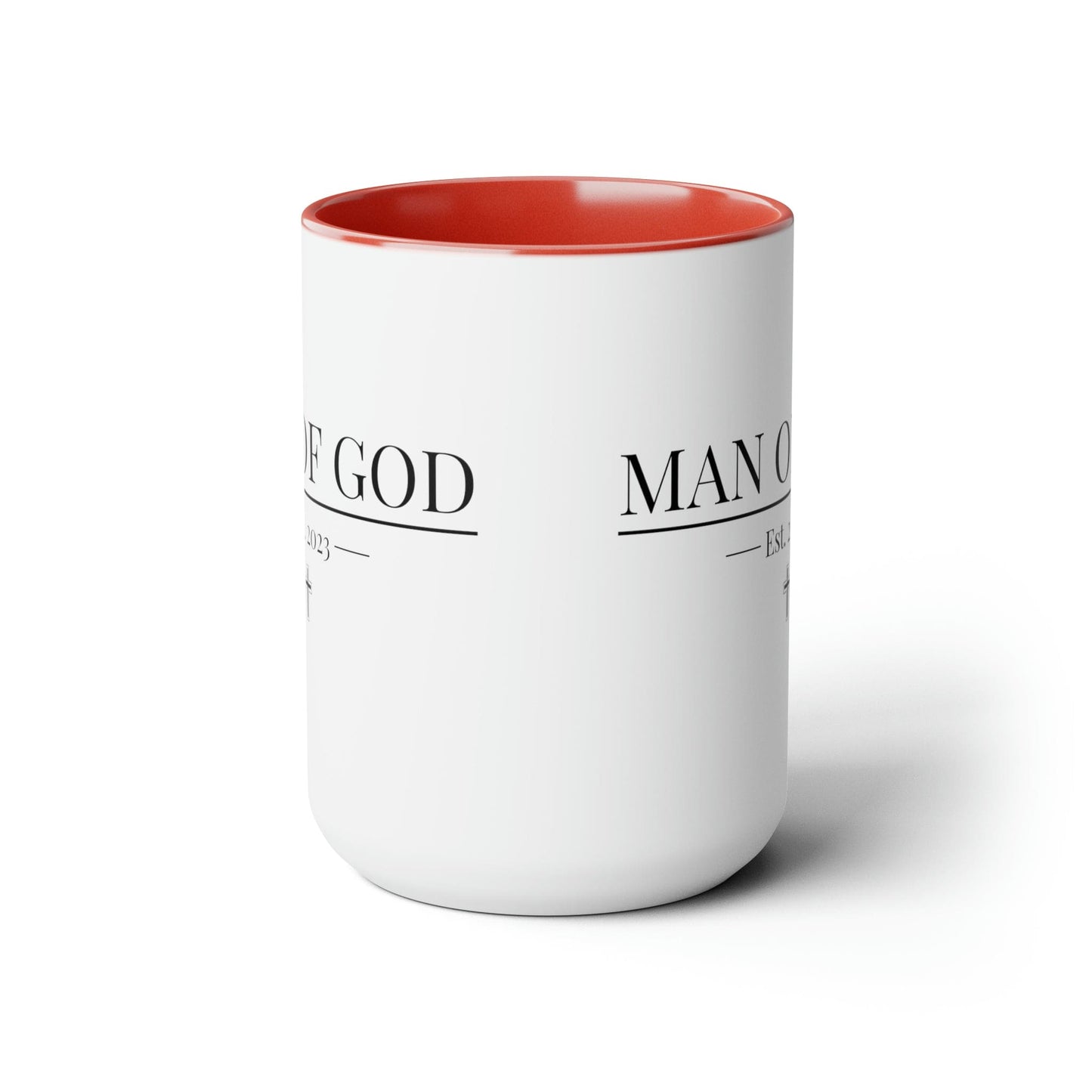 Accent Ceramic Coffee Mug 15oz - Say It Soul, Man Of God T-shirt,