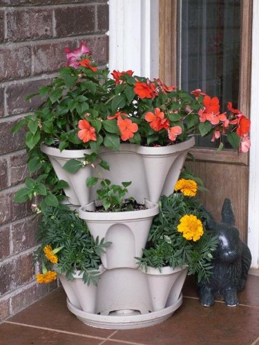 Nature's Distributing Stacking Planters - 3 Tier