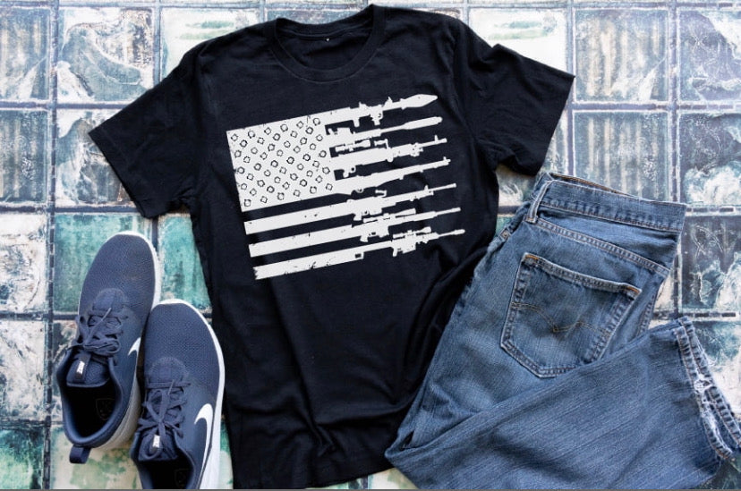 American Flag Tee