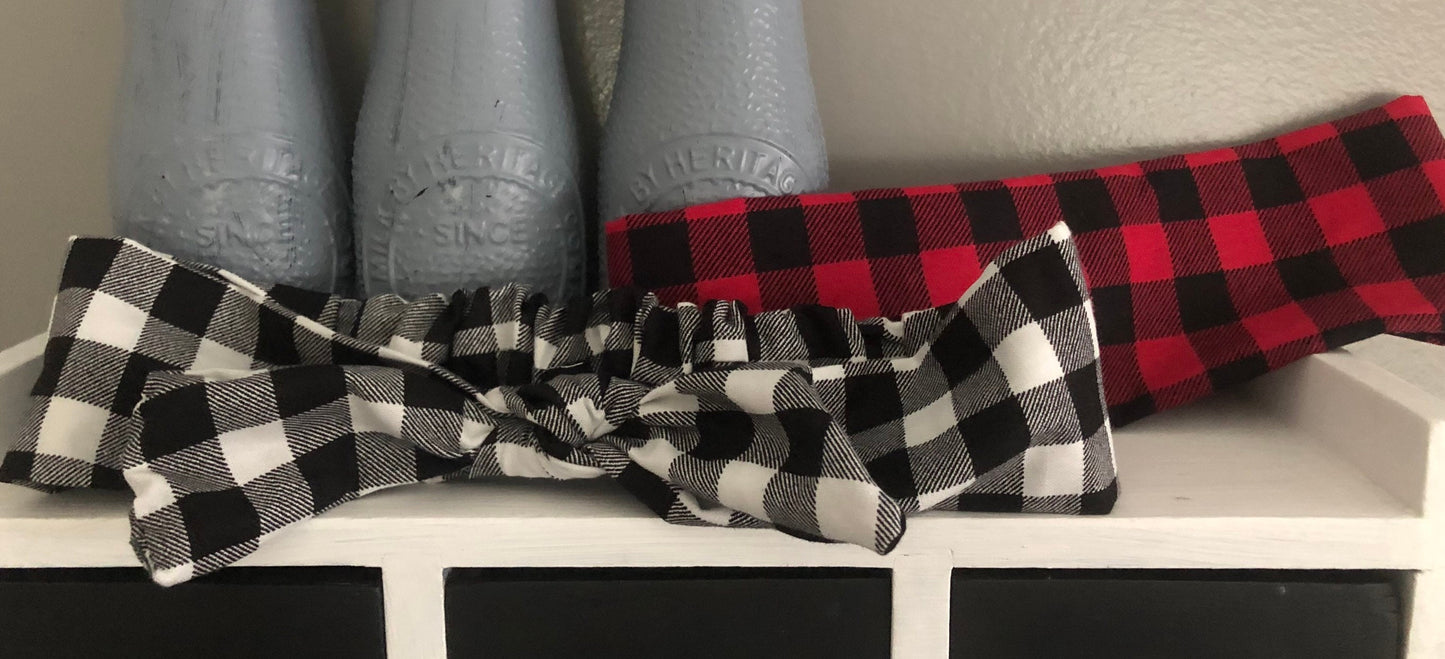 Plaid Headband