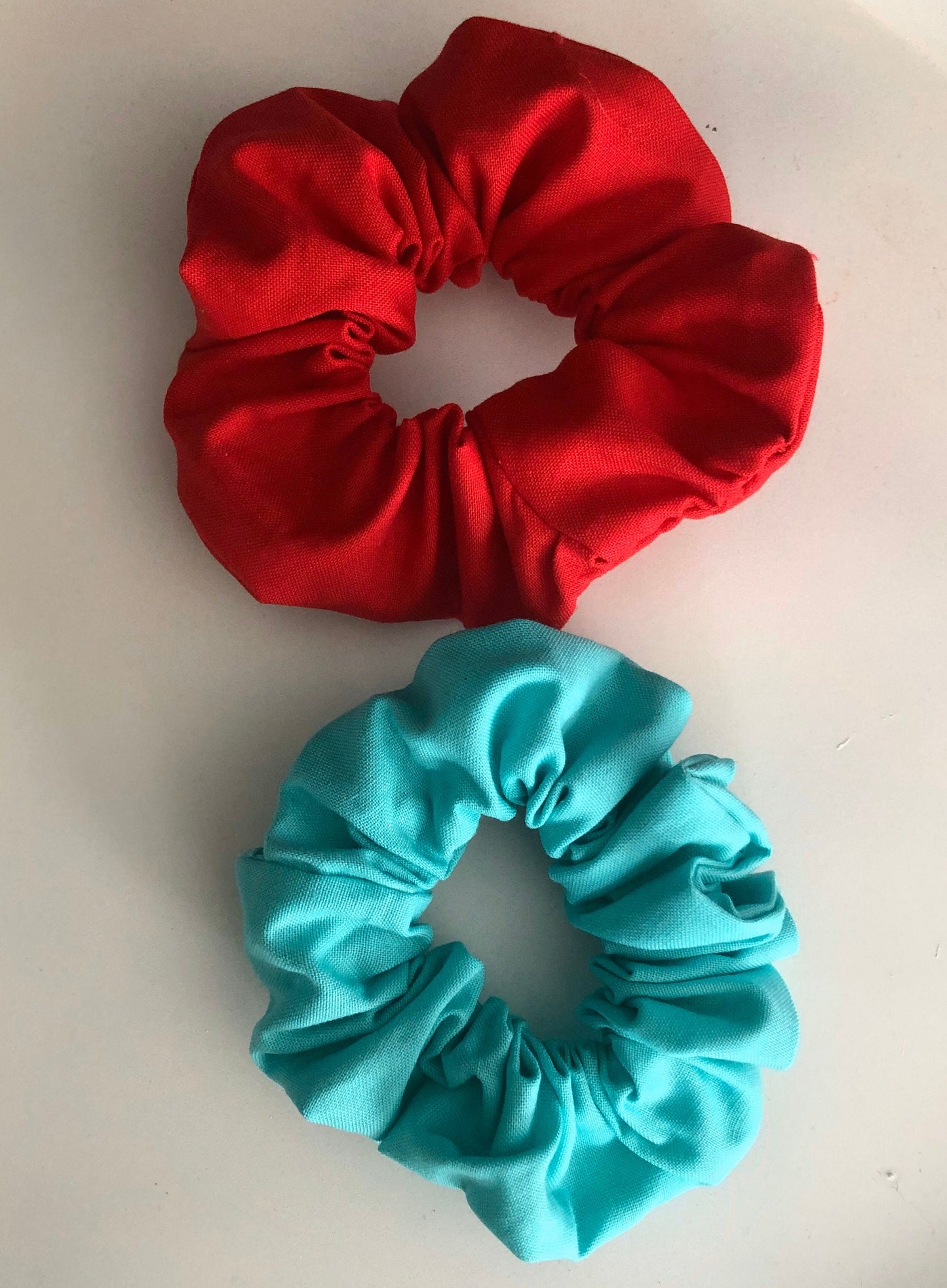 Solid Color Scrunchies