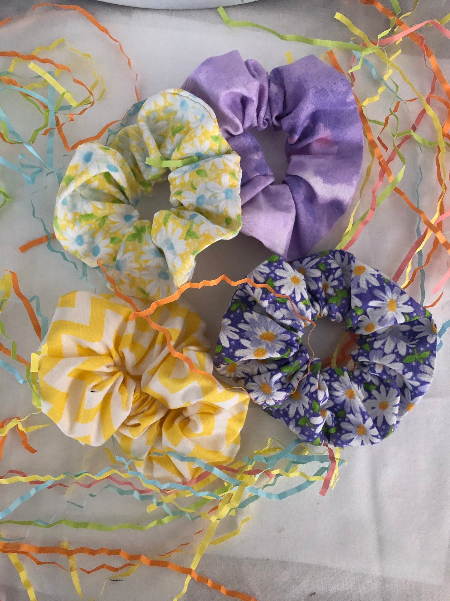 Spring/Easter Scrunchies