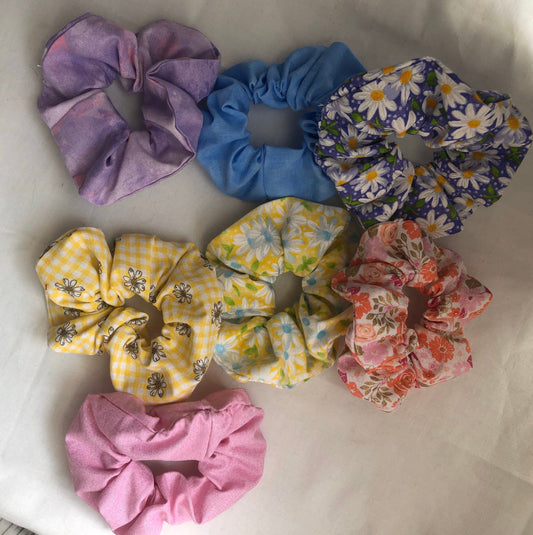 Spring/Easter Scrunchies