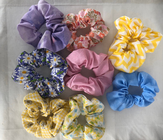 Spring/Easter Scrunchies