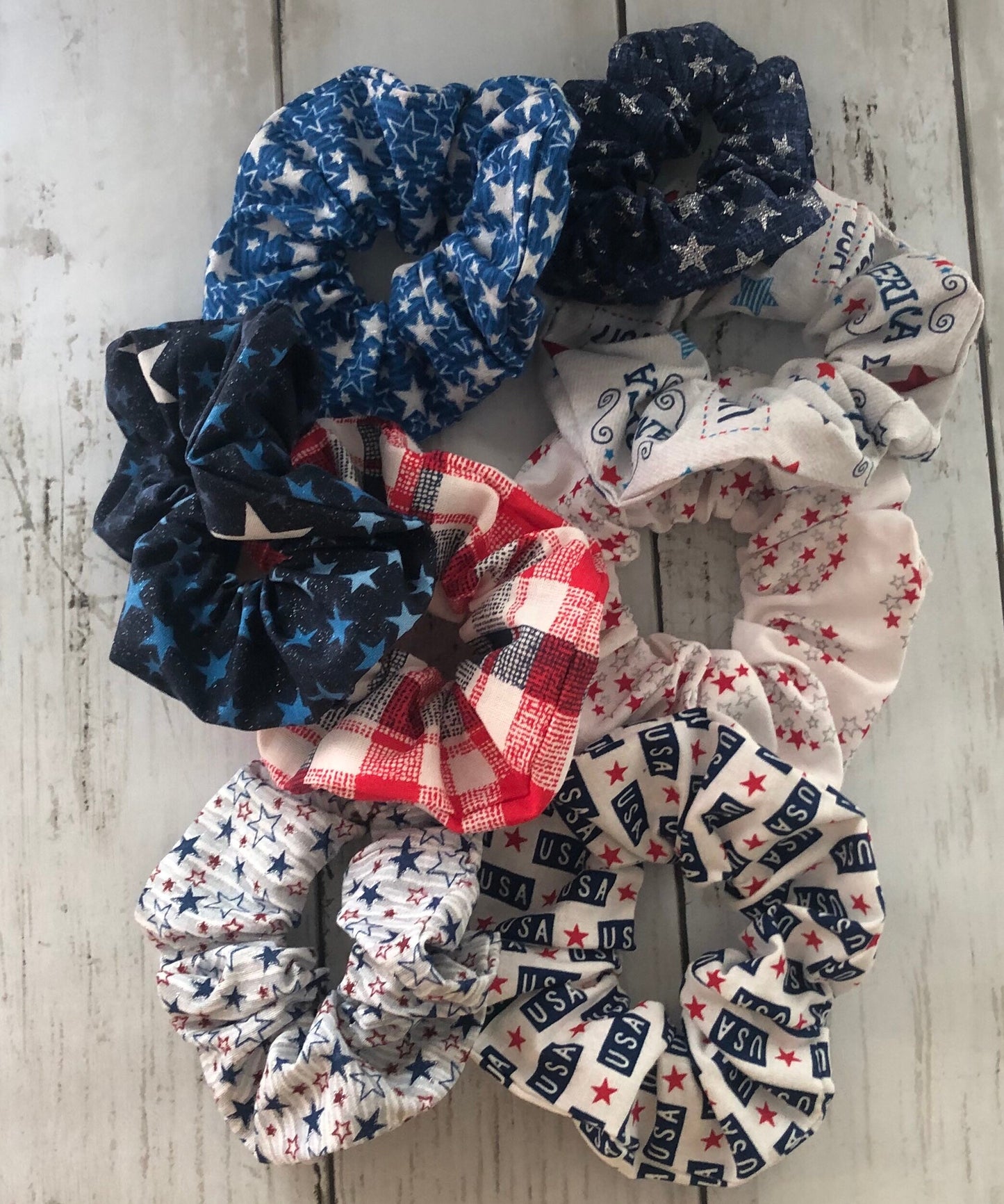 4th of July / Memorial Day Scrunchies