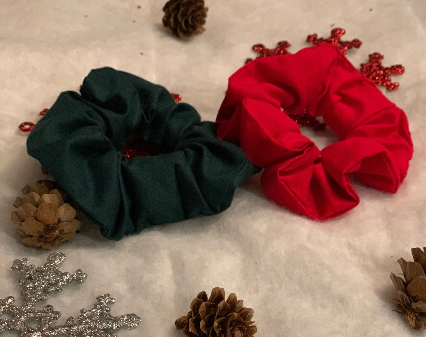 Christmas Holiday Happiness Scrunchies