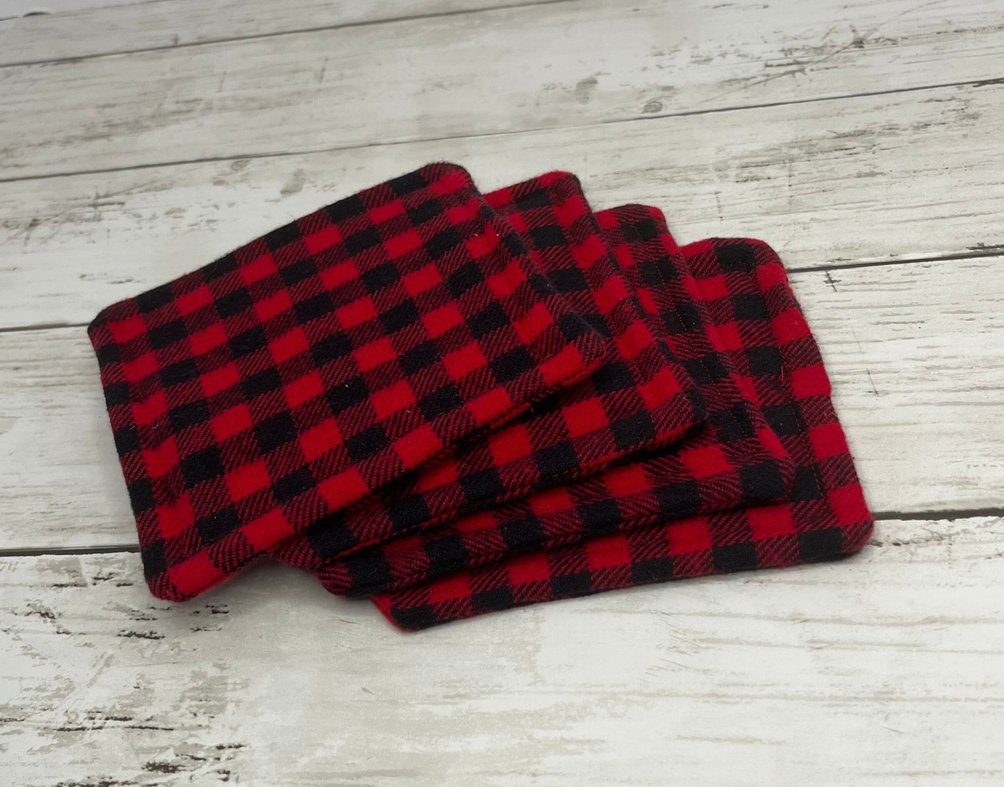 Buffalo Plaid Coasters/Housewarming Gifts/Hostess Gifts/ Farmhouse